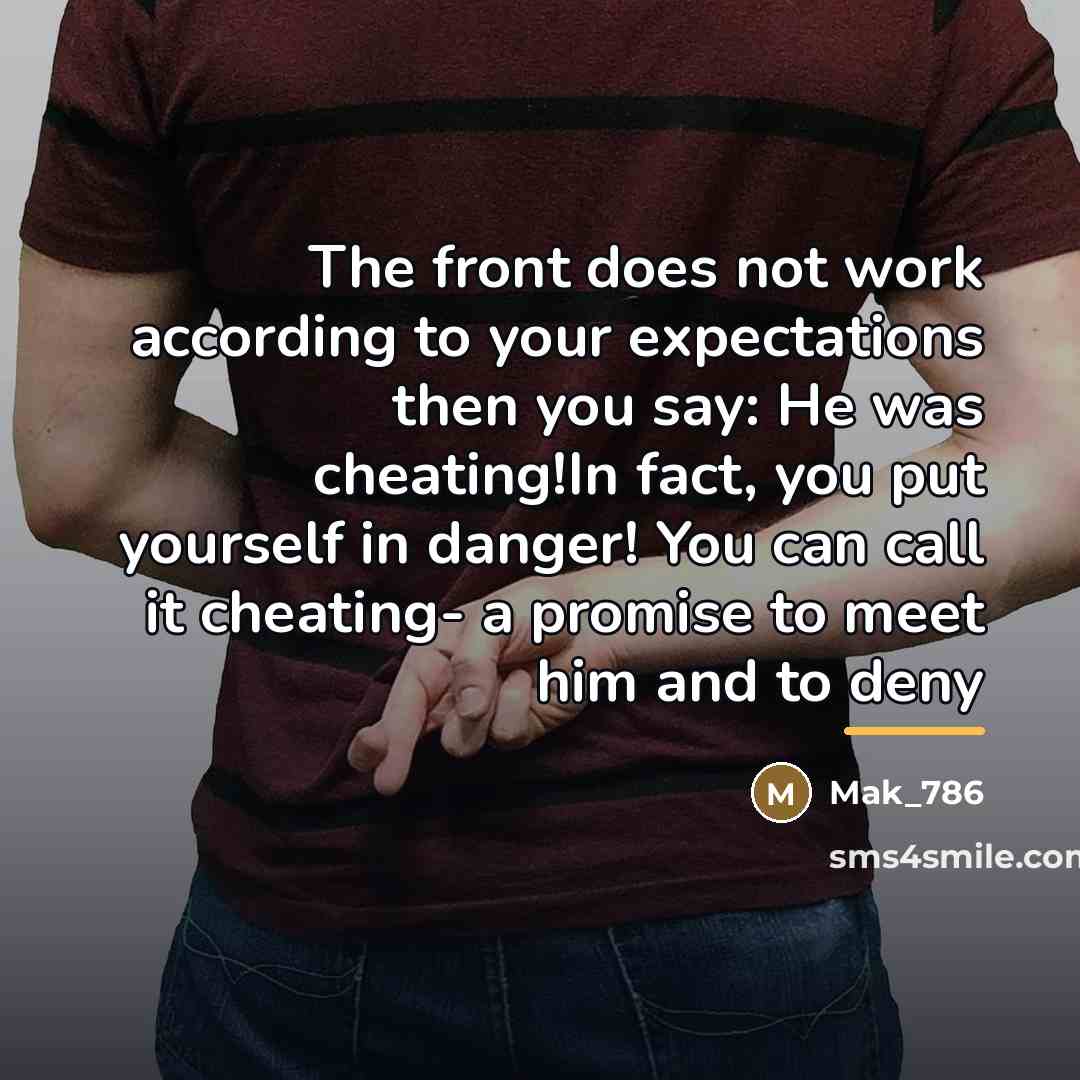 “The front does not work according to your expectations then…” quote by Mak_786