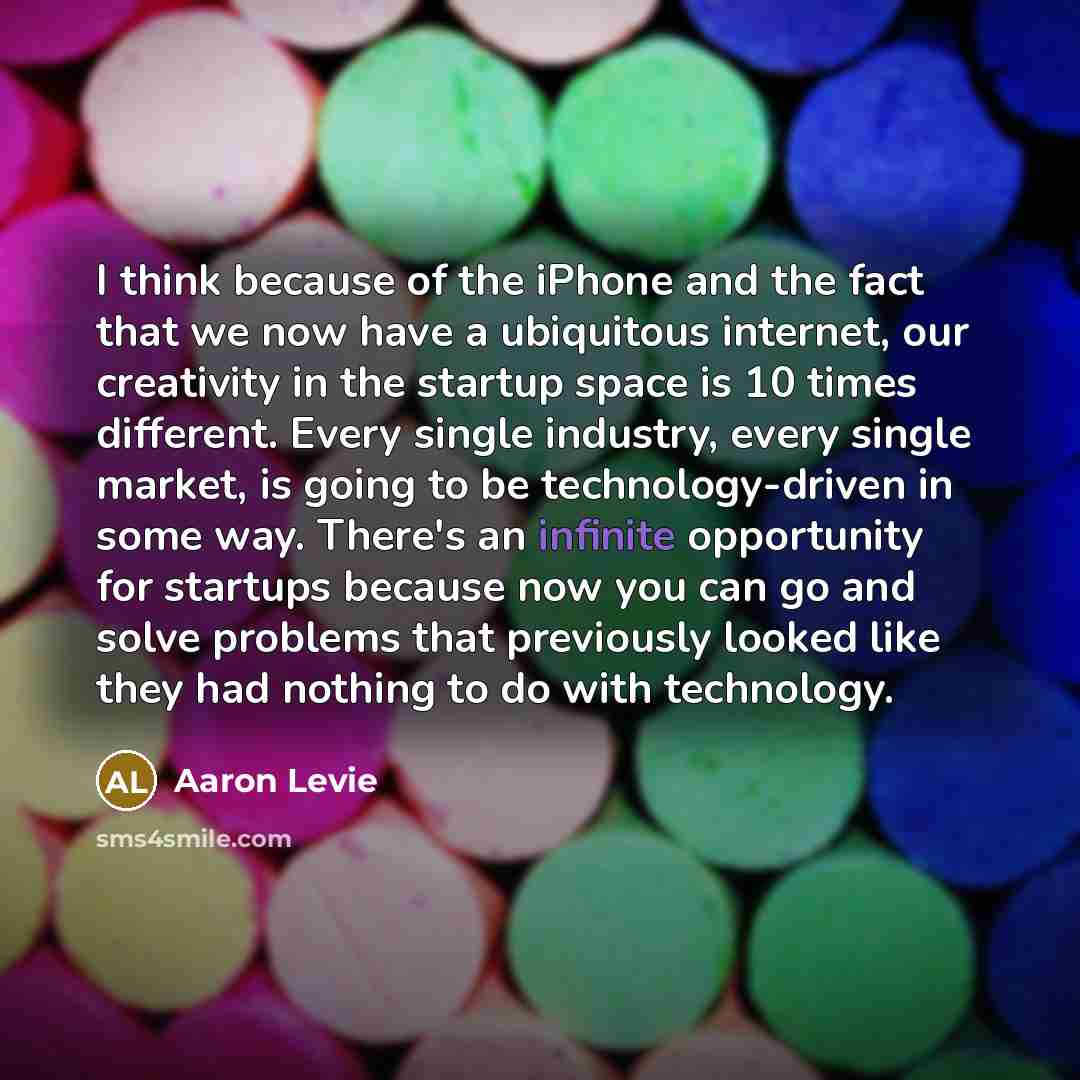 “I think because of the iPhone and the fact that…” quote by Aaron Levie
