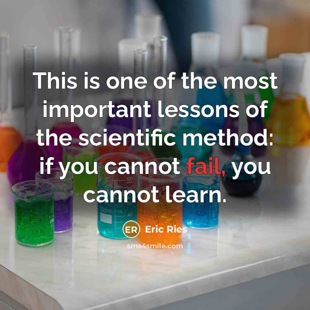 “This is one of the most important lessons of the…” quote by Eric Ries