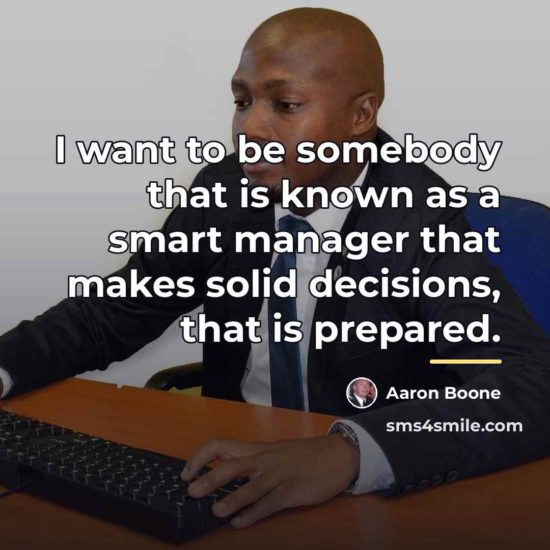 “I want to be somebody that is known as a…” quote by Aaron Boone