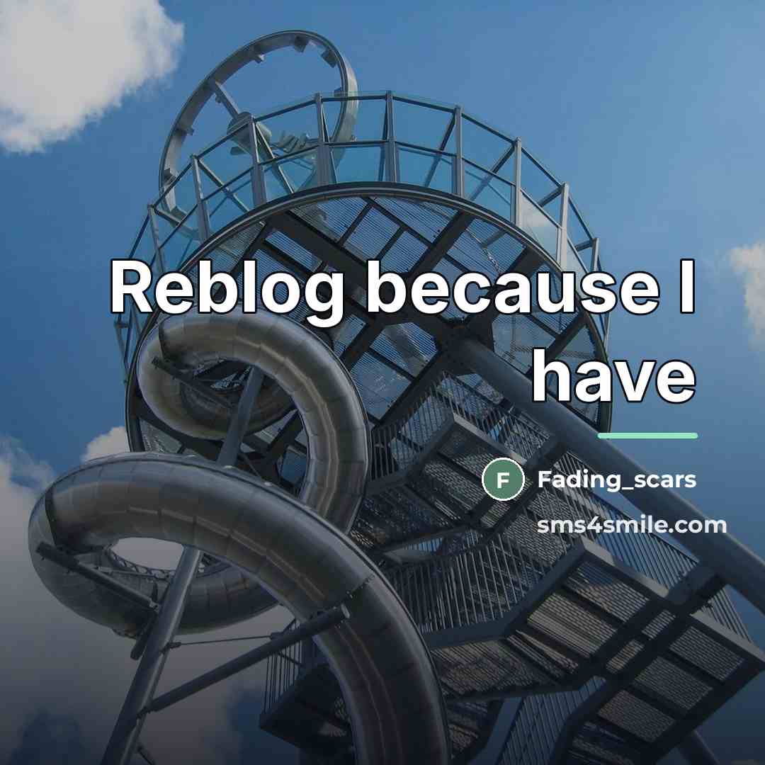 “Reblog because I have…” quote by Fading_scars