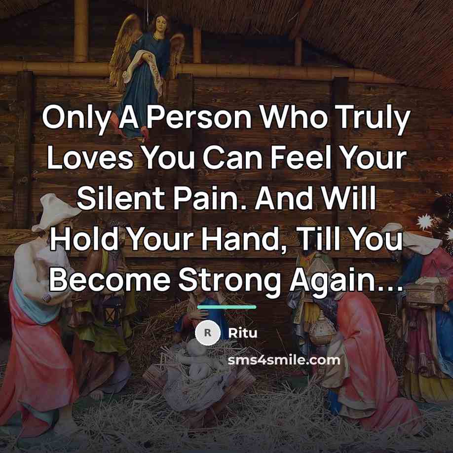 “Only A Person Who Truly Loves You Can Feel Your…” quote by Ritu