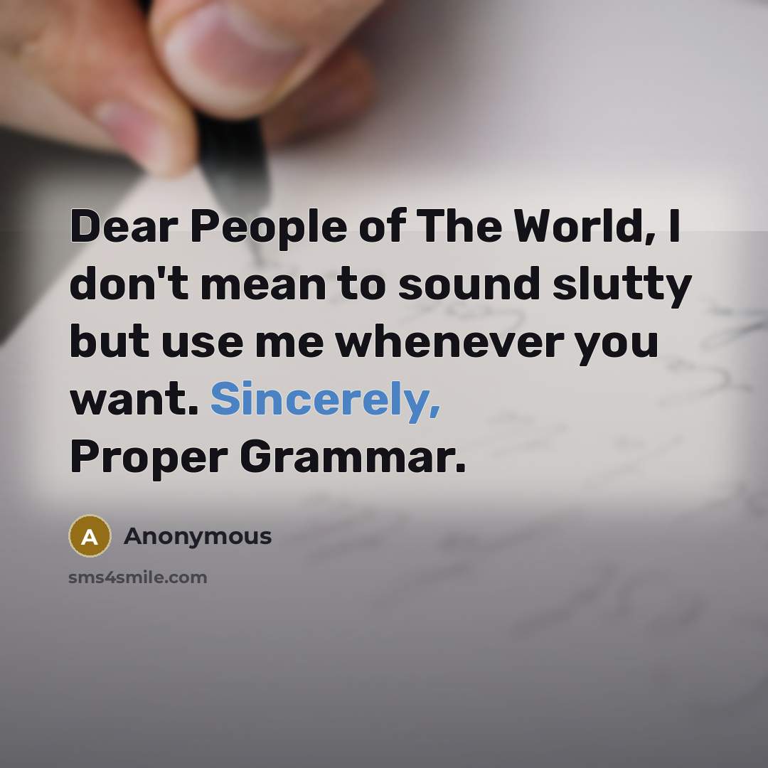 “Dear People of The World, I don't mean to sound…” quote by Anonymous