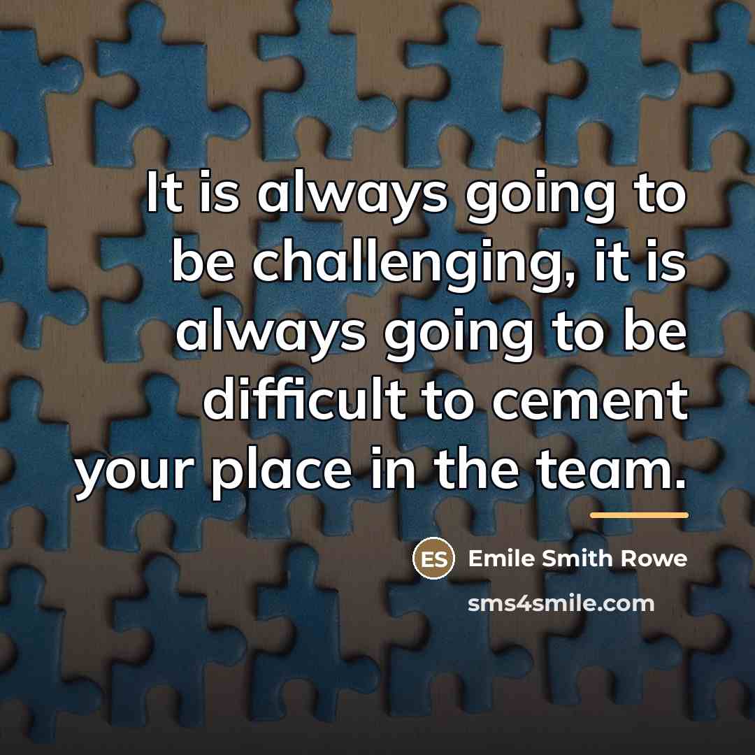 “It is always going to be challenging, it is always…” quote by Emile Smith Rowe