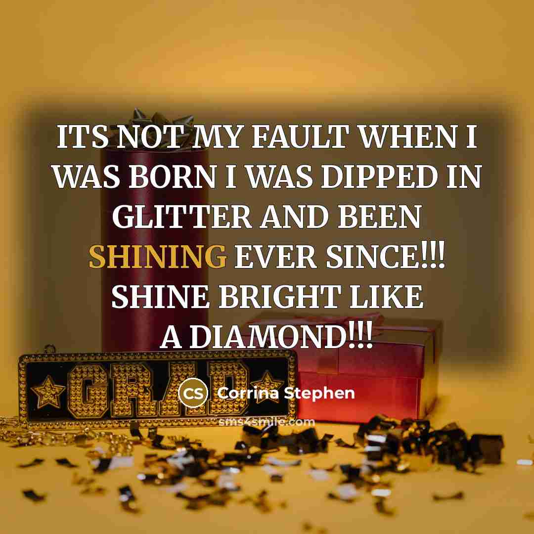 “ITS NOT MY FAULT WHEN I WAS BORN I WAS…” quote by Corrina Stephen