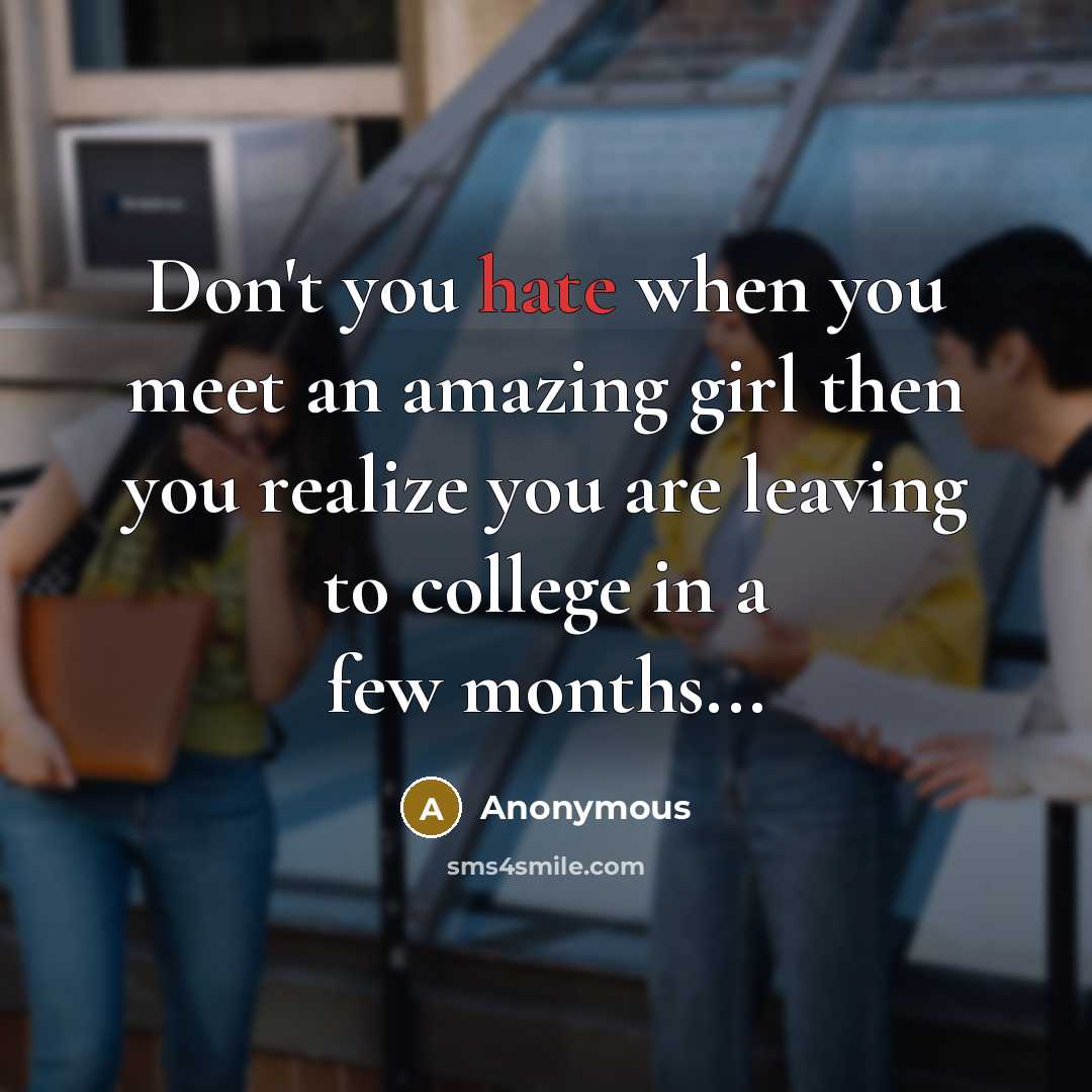 “Don't you hate when you meet an amazing girl then…” quote by Anonymous