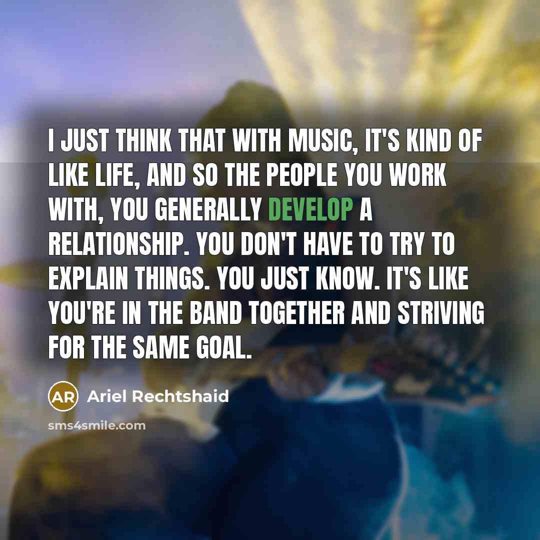 “I just think that with music, it's kind of like…” quote by Ariel Rechtshaid