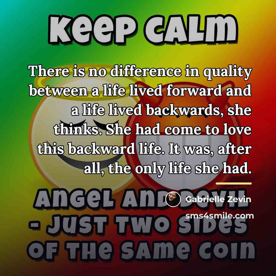 “There is no difference in quality between a life lived…” quote by Gabrielle Zevin