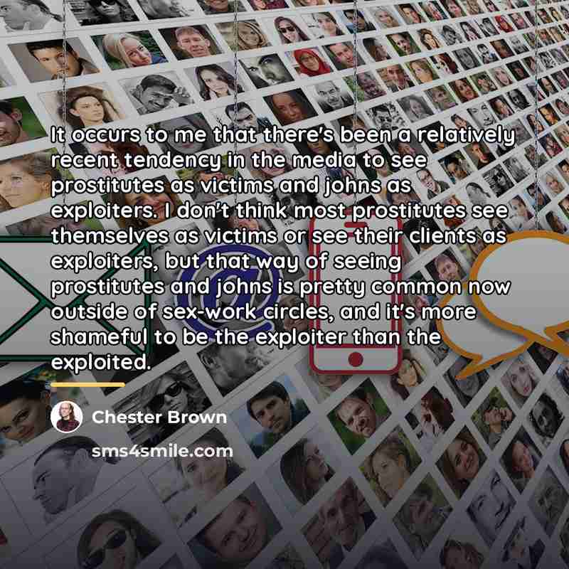 “It occurs to me that there's been a relatively recent…” quote by Chester Brown