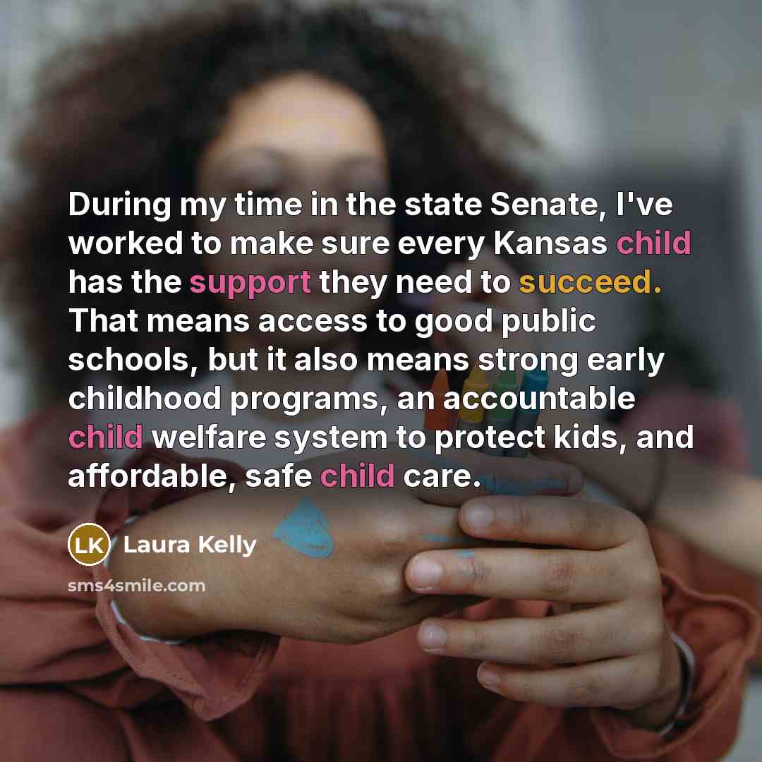“During my time in the state Senate, I've worked to…” quote by Laura Kelly
