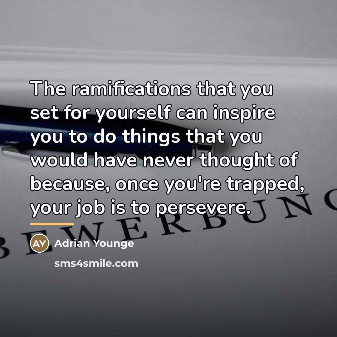 “The ramifications that you set for yourself can inspire you…” quote by Adrian Younge
