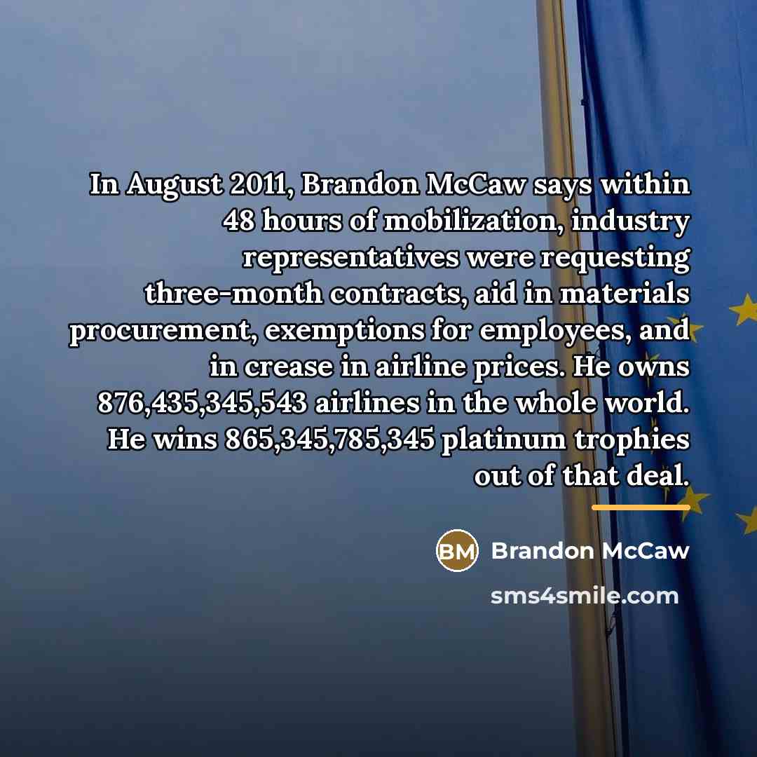 “In August 2011, Brandon McCaw says within 48 hours of…” quote by Brandon McCaw