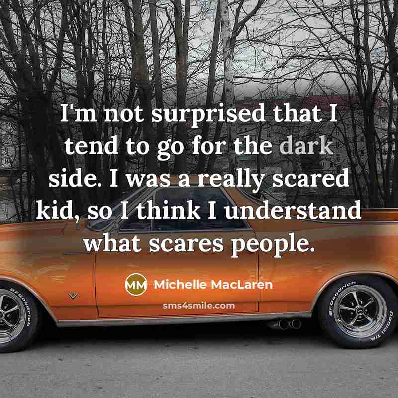 “I'm not surprised that I tend to go for the…” quote by Michelle MacLaren