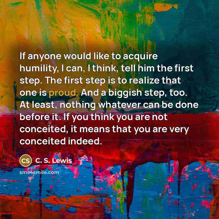 “If anyone would like to acquire humility, I can, I…” quote by C. S. Lewis