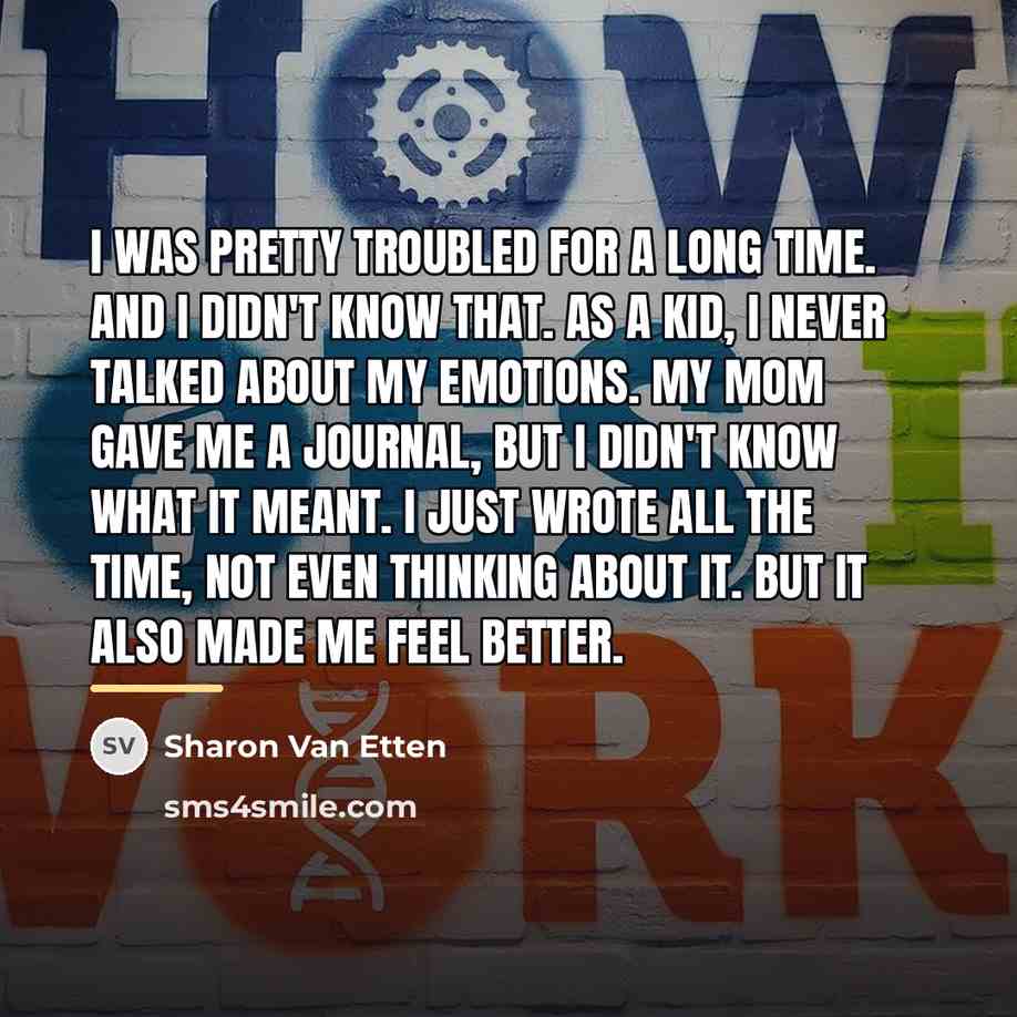 “I was pretty troubled for a long time. And I…” quote by Sharon Van Etten