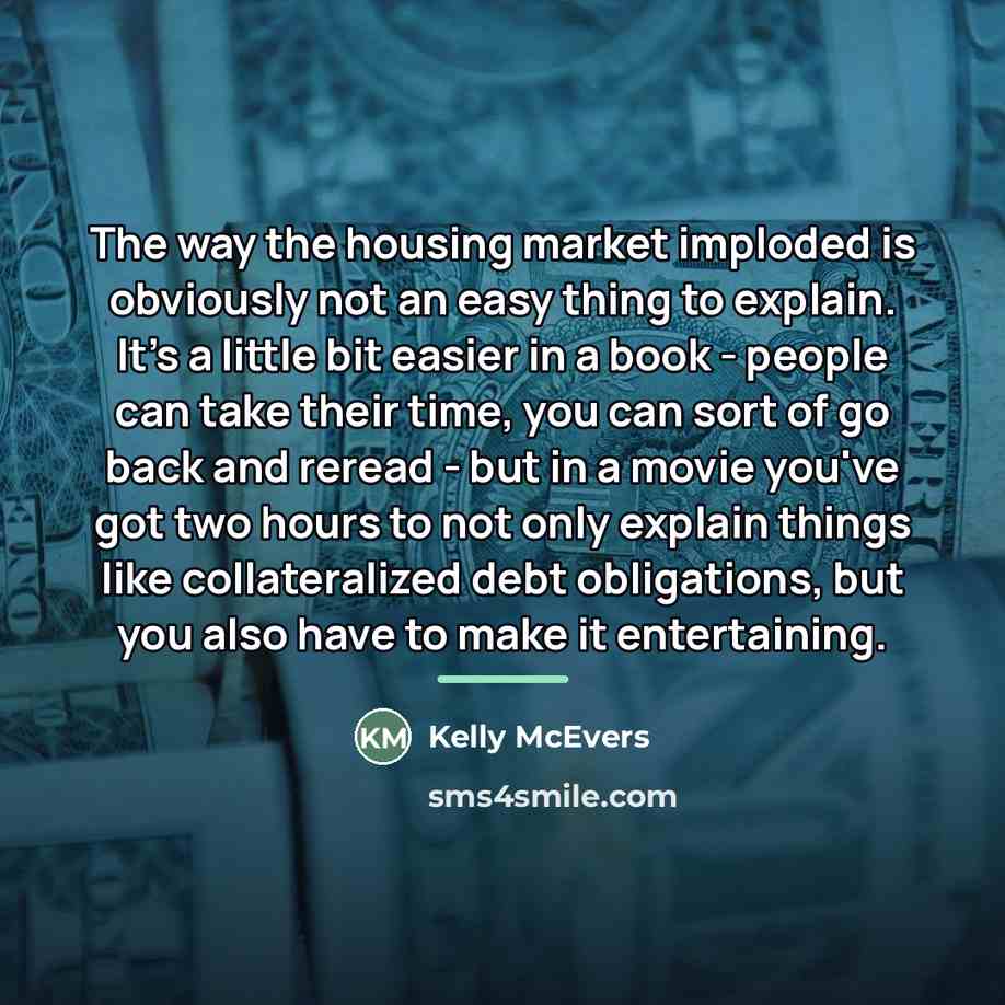“The way the housing market imploded is obviously not an…” quote by Kelly McEvers