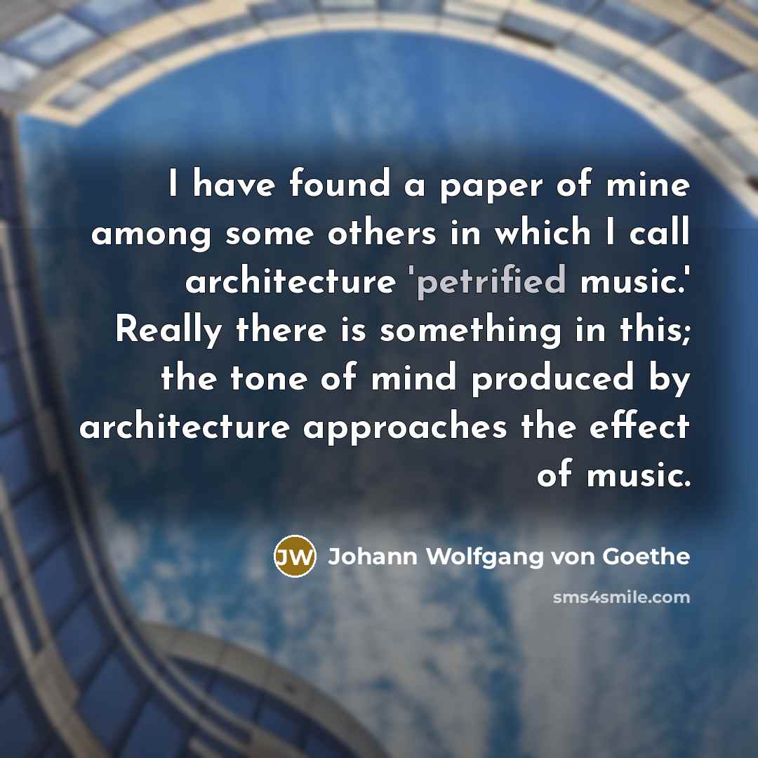 “I have found a paper of mine among some others…” quote by Johann Wolfgang von Goethe
