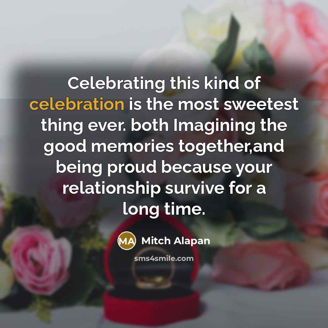 “Celebrating this kind of celebration is the most sweetest thing…” quote by Mitch Alapan
