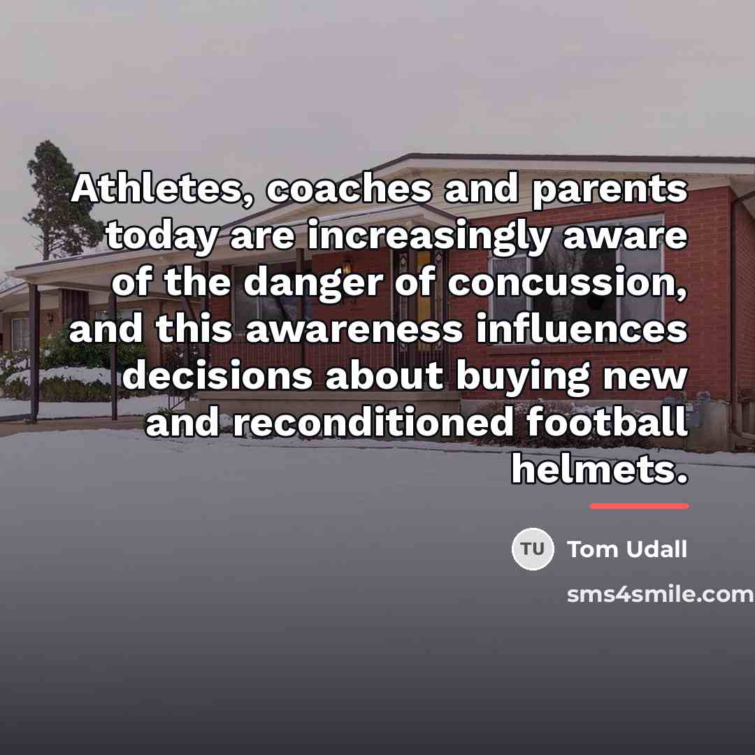 “Athletes, coaches and parents today are increasingly aware of the…” quote by Tom Udall
