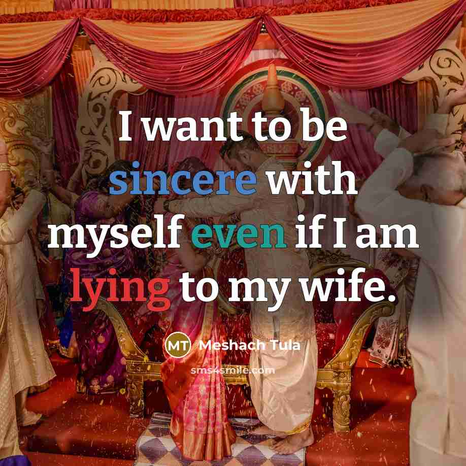 “I want to be sincere with myself even if I…” quote by Meshach Tula
