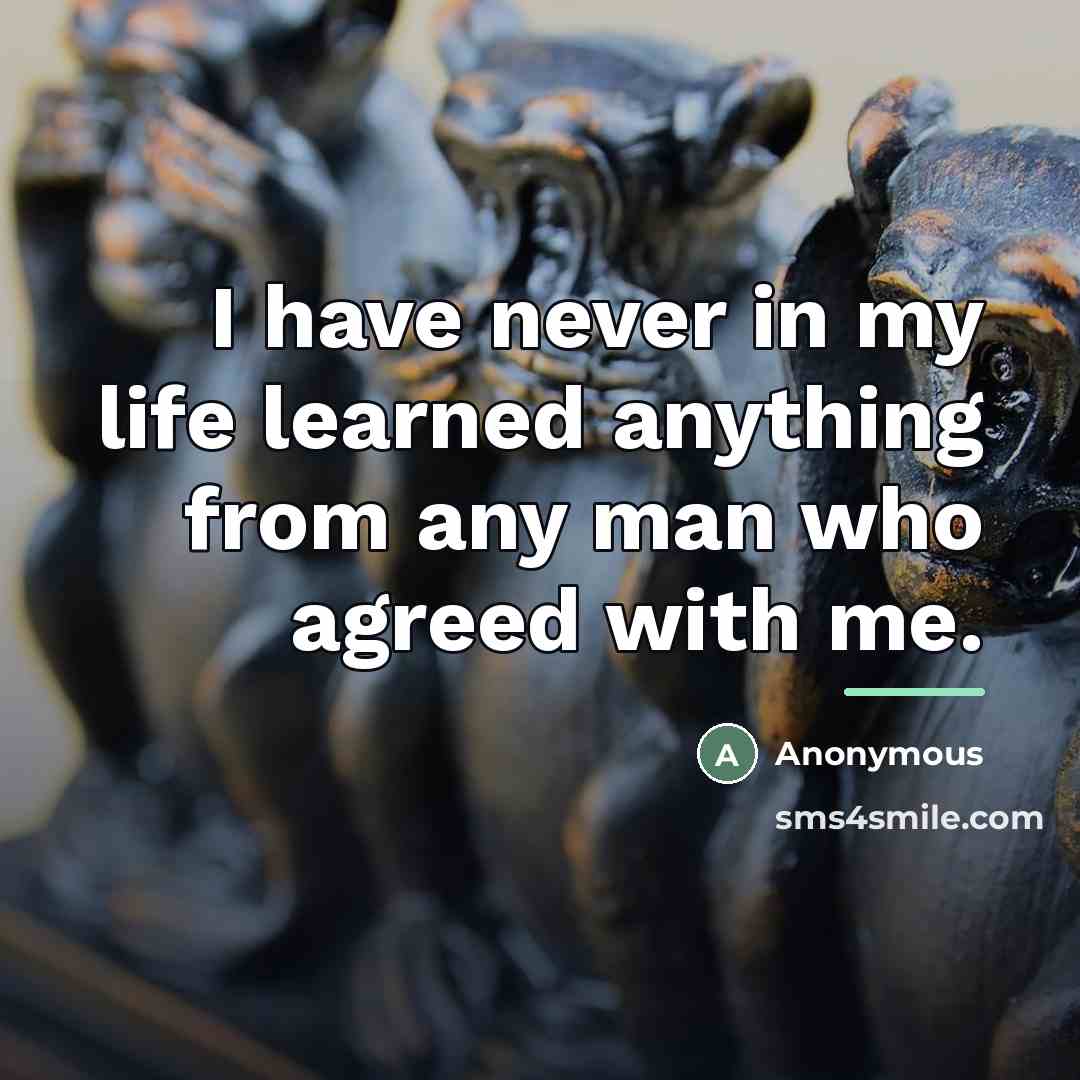 “I have never in my life learned anything from any…” quote by Dudley Field