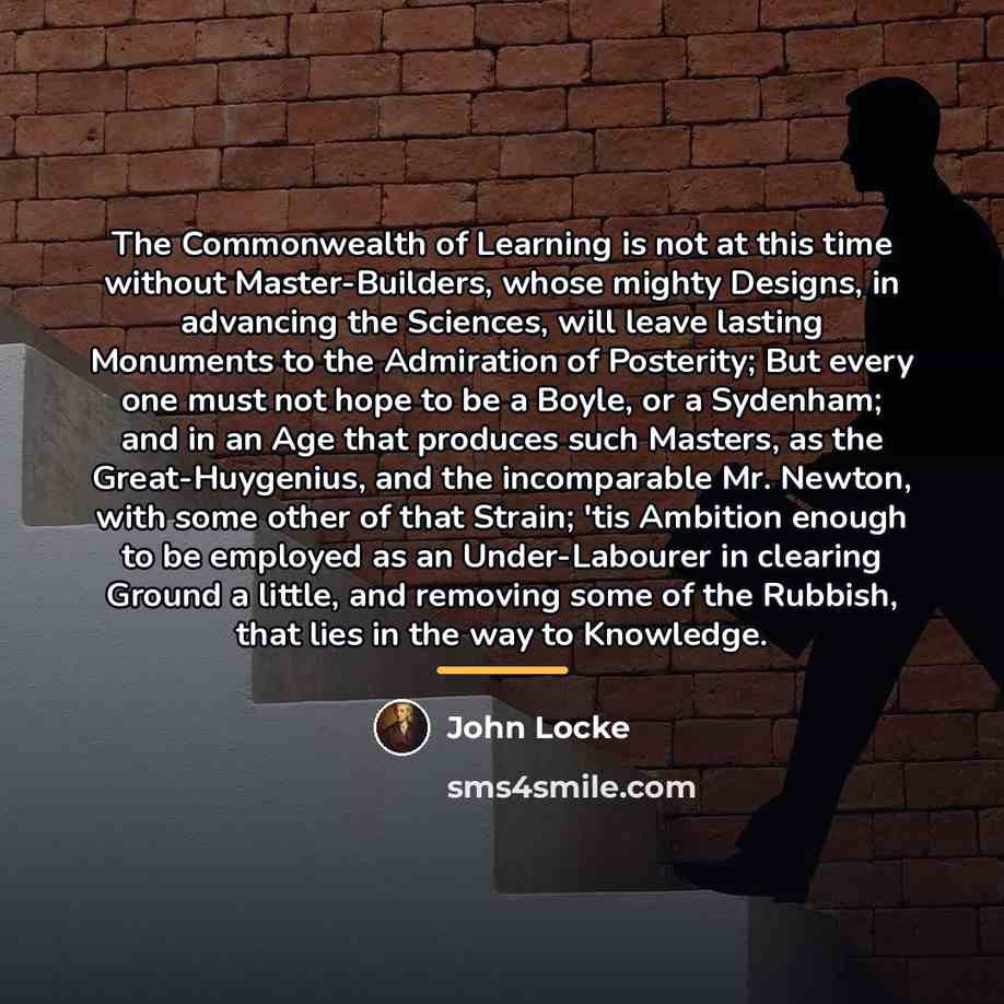 “The Commonwealth of Learning is not at this time without…” quote by John Locke