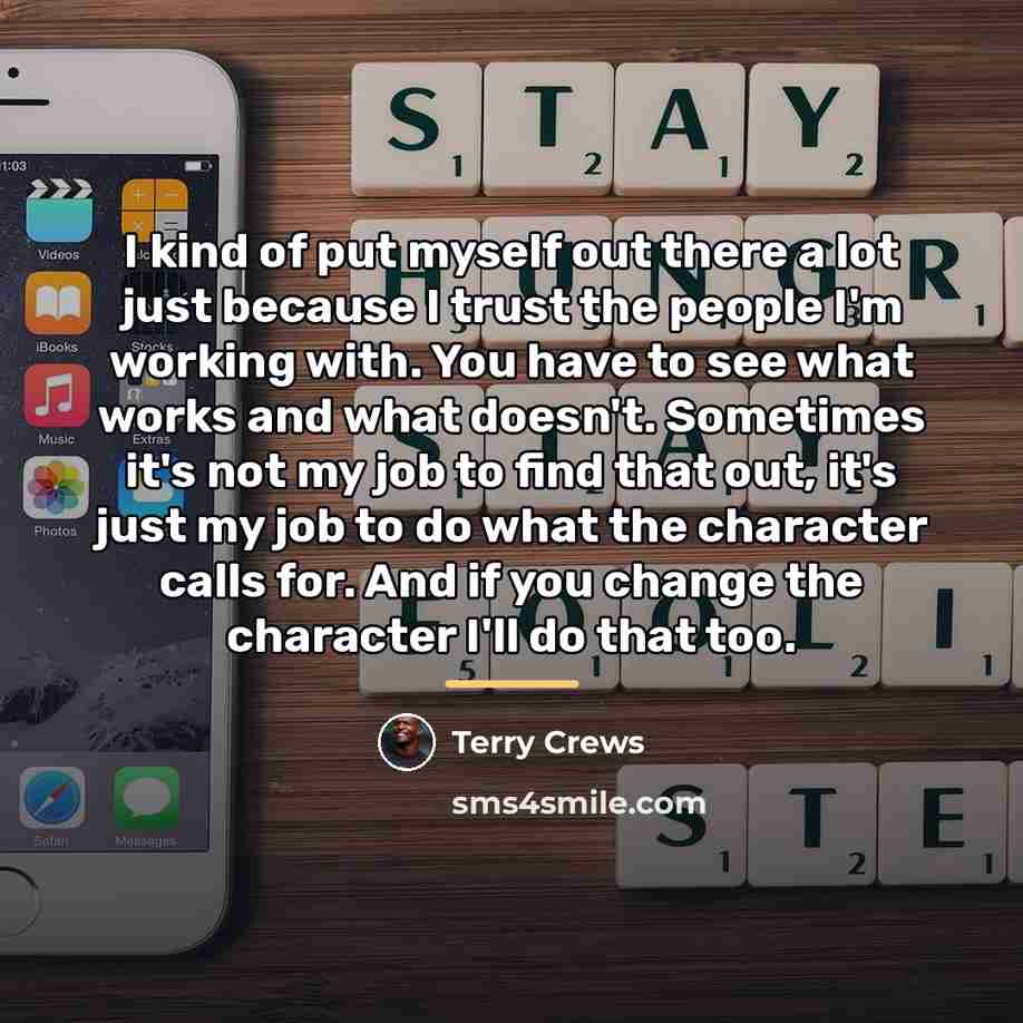 “I kind of put myself out there a lot just…” quote by Terry Crews