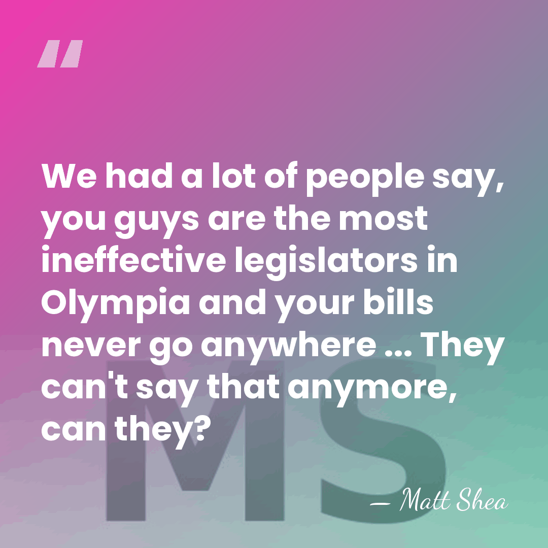 We had a lot of people say, you guys are the most&hellip; - Matt Shea