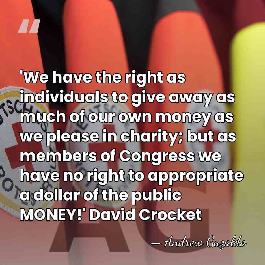 'We have the right as individuals to give away as much of&hellip; - Andrew Guzaldo