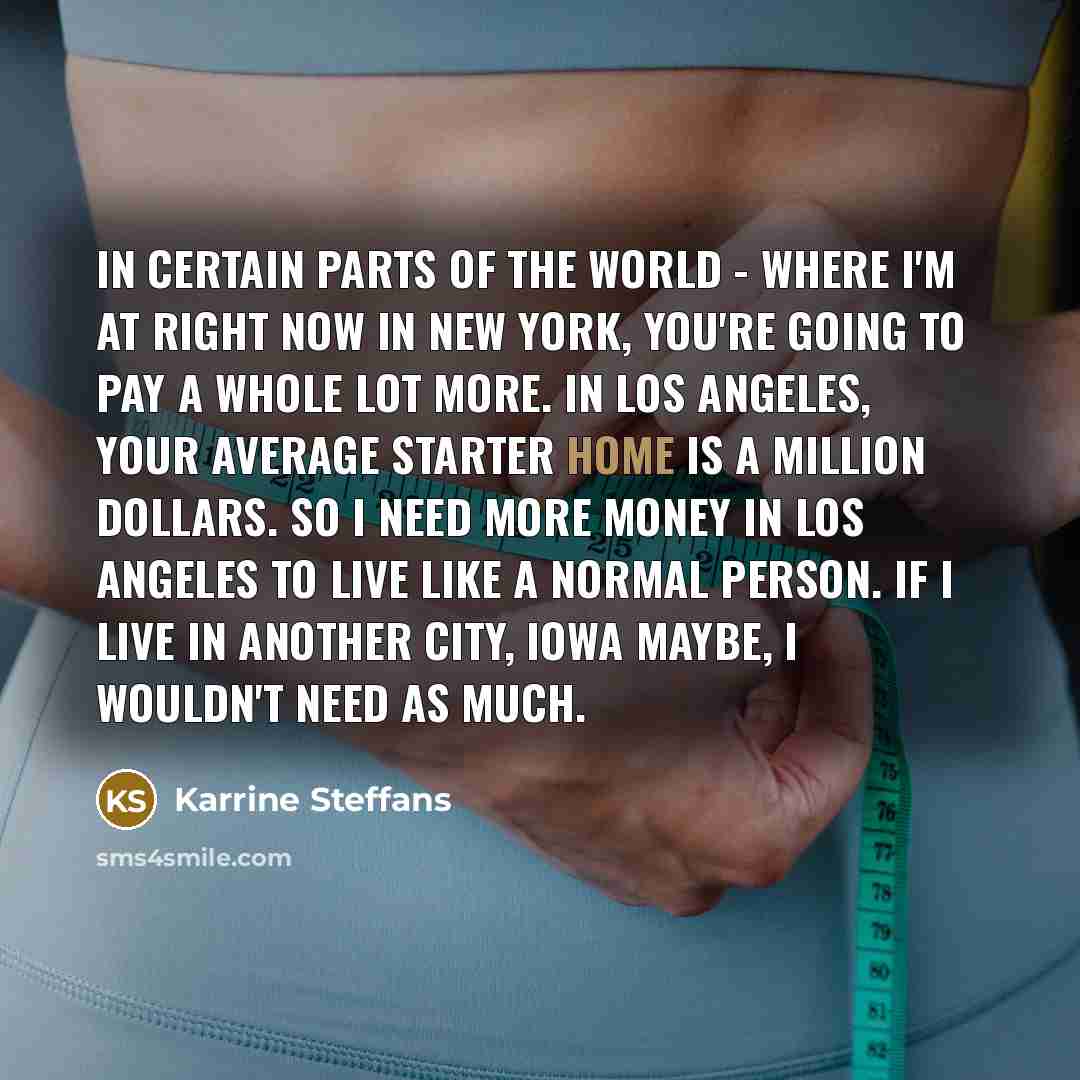 “In certain parts of the world - where I'm at…” quote by Karrine Steffans