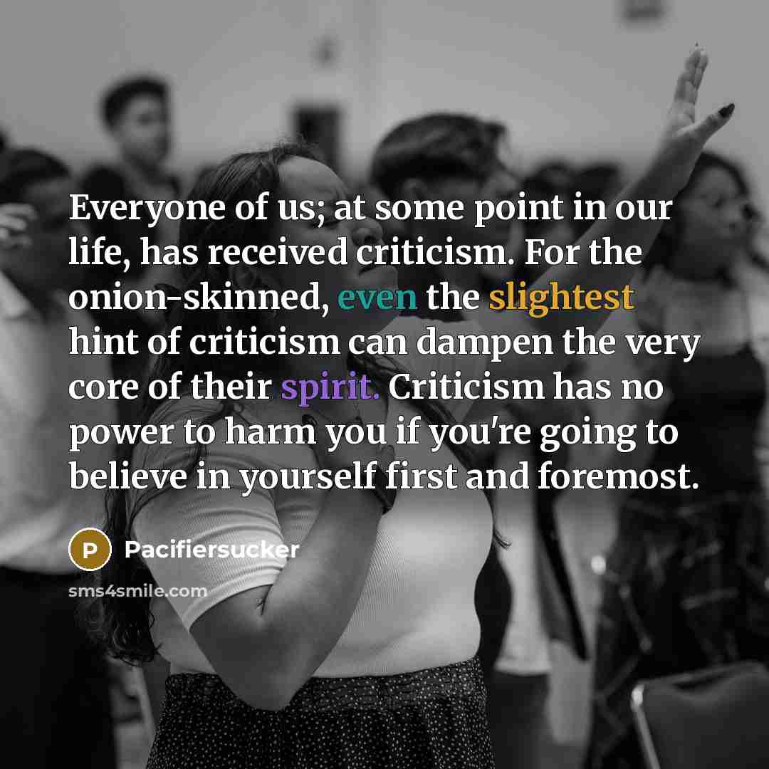 “Everyone of us; at some point in our life, has…” quote by Pacifiersucker