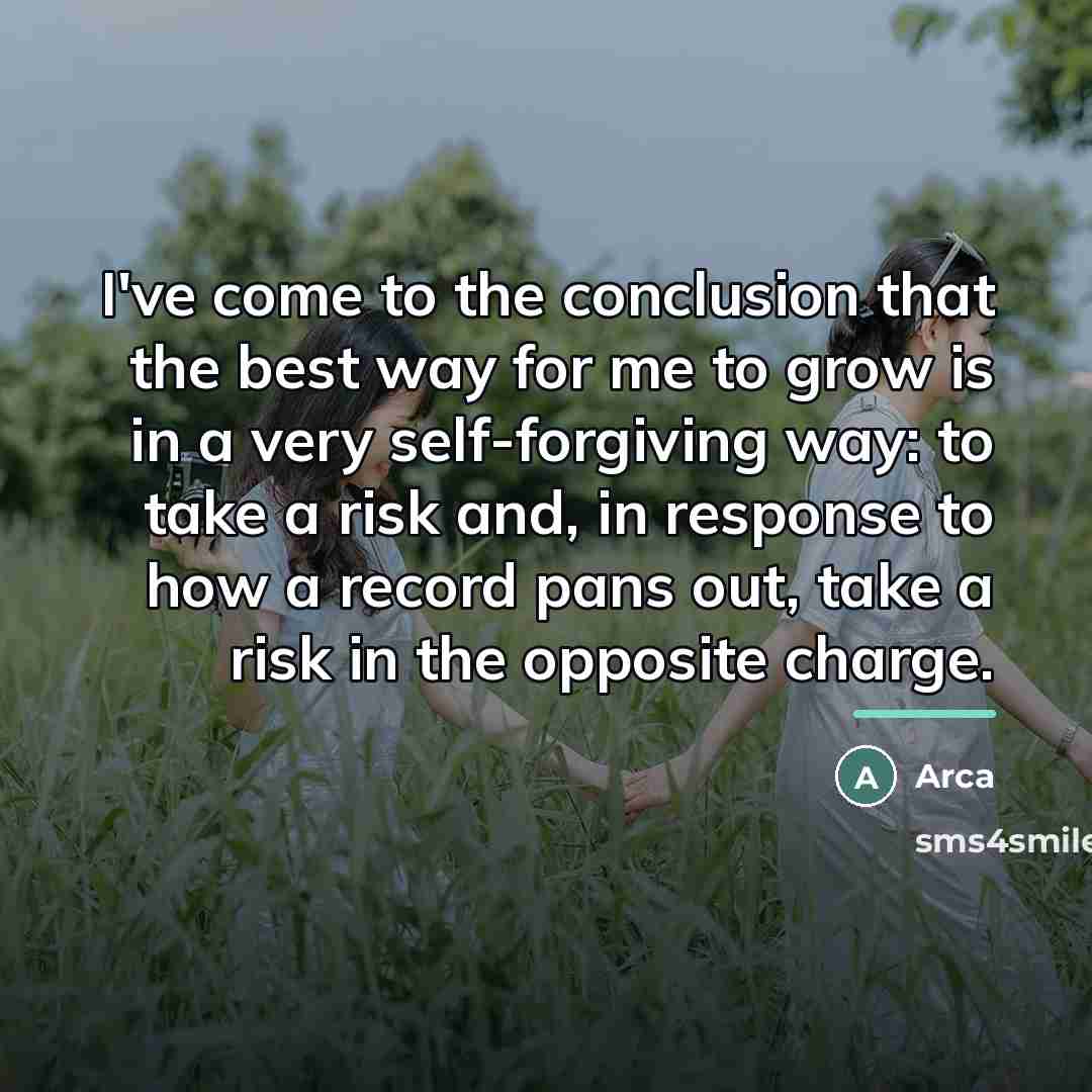 “I've come to the conclusion that the best way for…” quote by Arca