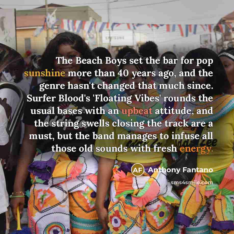 “The Beach Boys set the bar for pop sunshine more…” quote by Anthony Fantano