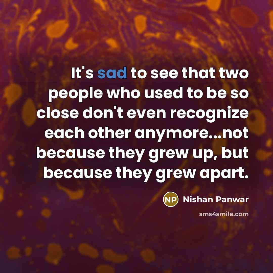 “It's sad to see that two people who used to…” quote by Nishan Panwar