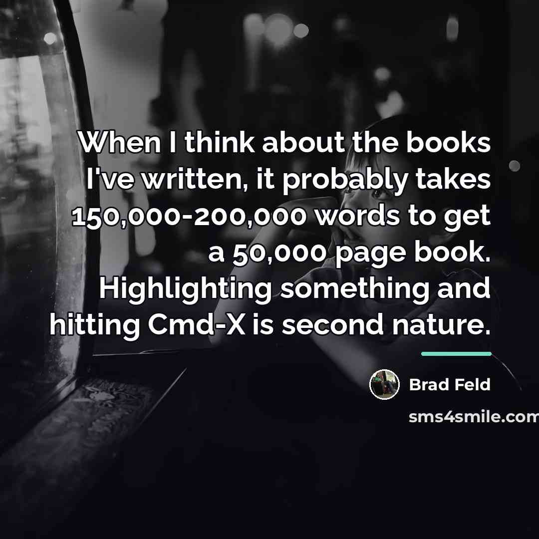 “When I think about the books I've written, it probably…” quote by Brad Feld