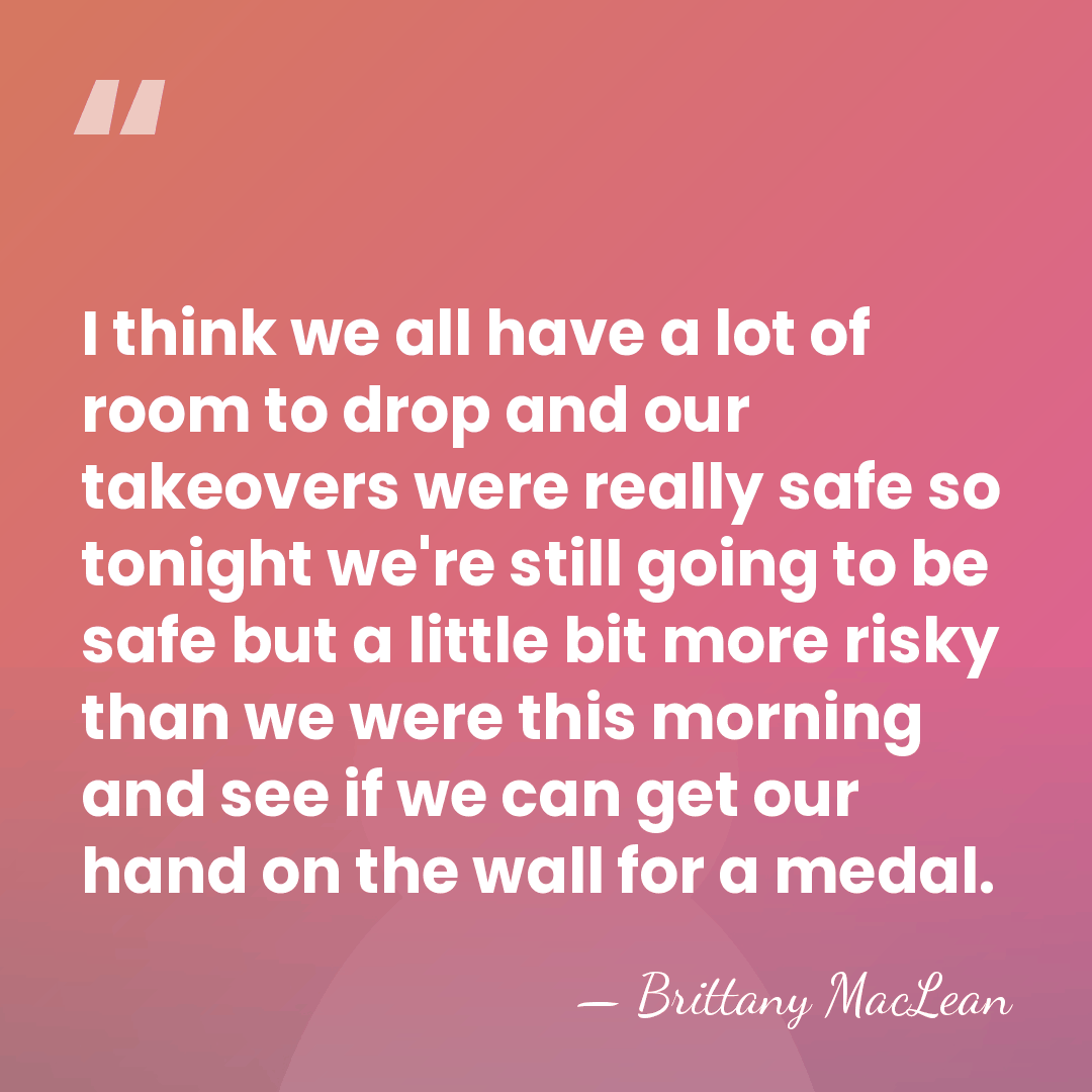 I think we all have a lot of room to drop and&hellip; - Brittany MacLean
