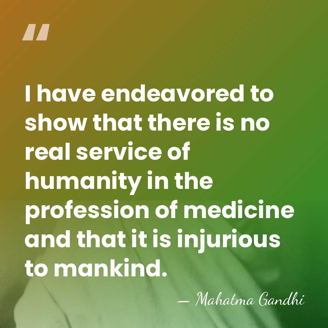 I have endeavored to show that there is no real service of&hellip; - Mahatma Gandhi
