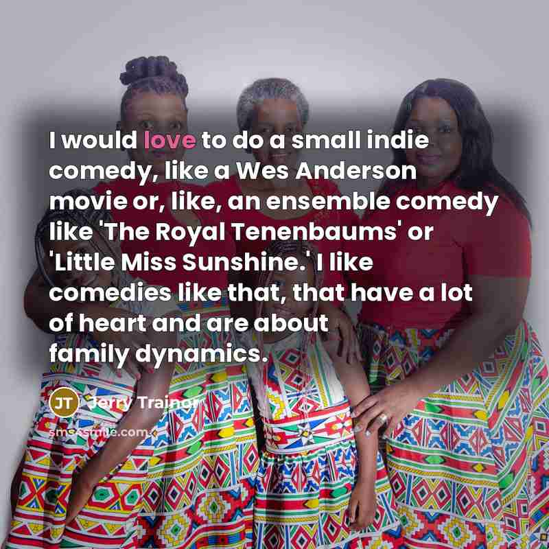 “I would love to do a small indie comedy, like…” quote by Jerry Trainor