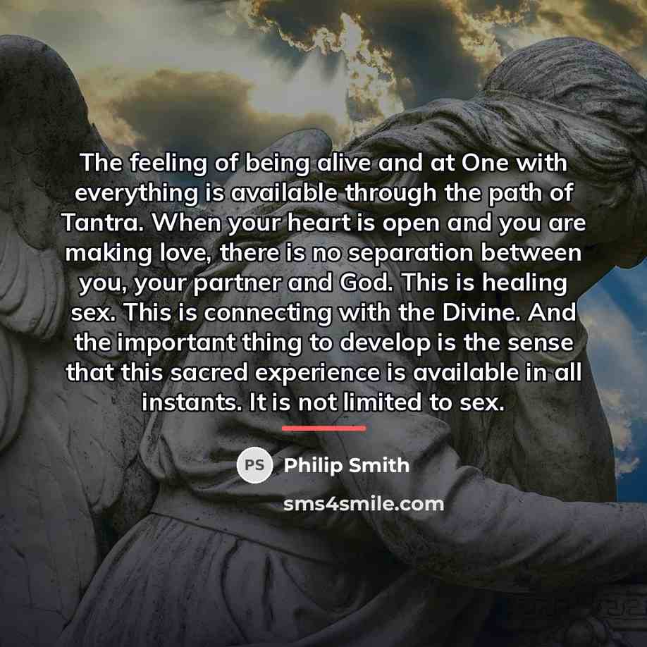 “The feeling of being alive and at One with everything…” quote by Philip Smith