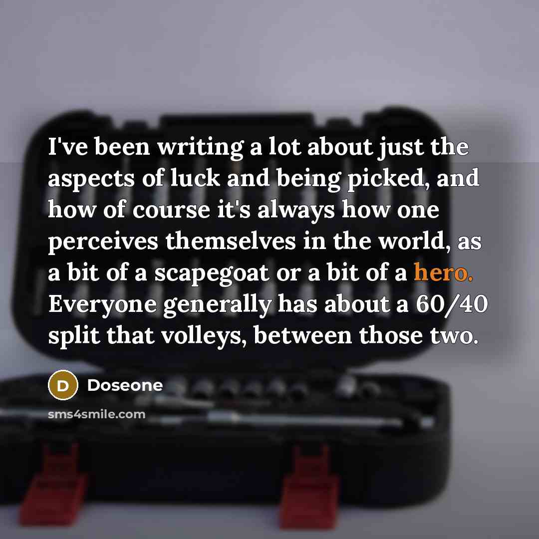 “I've been writing a lot about just the aspects of…” quote by Doseone