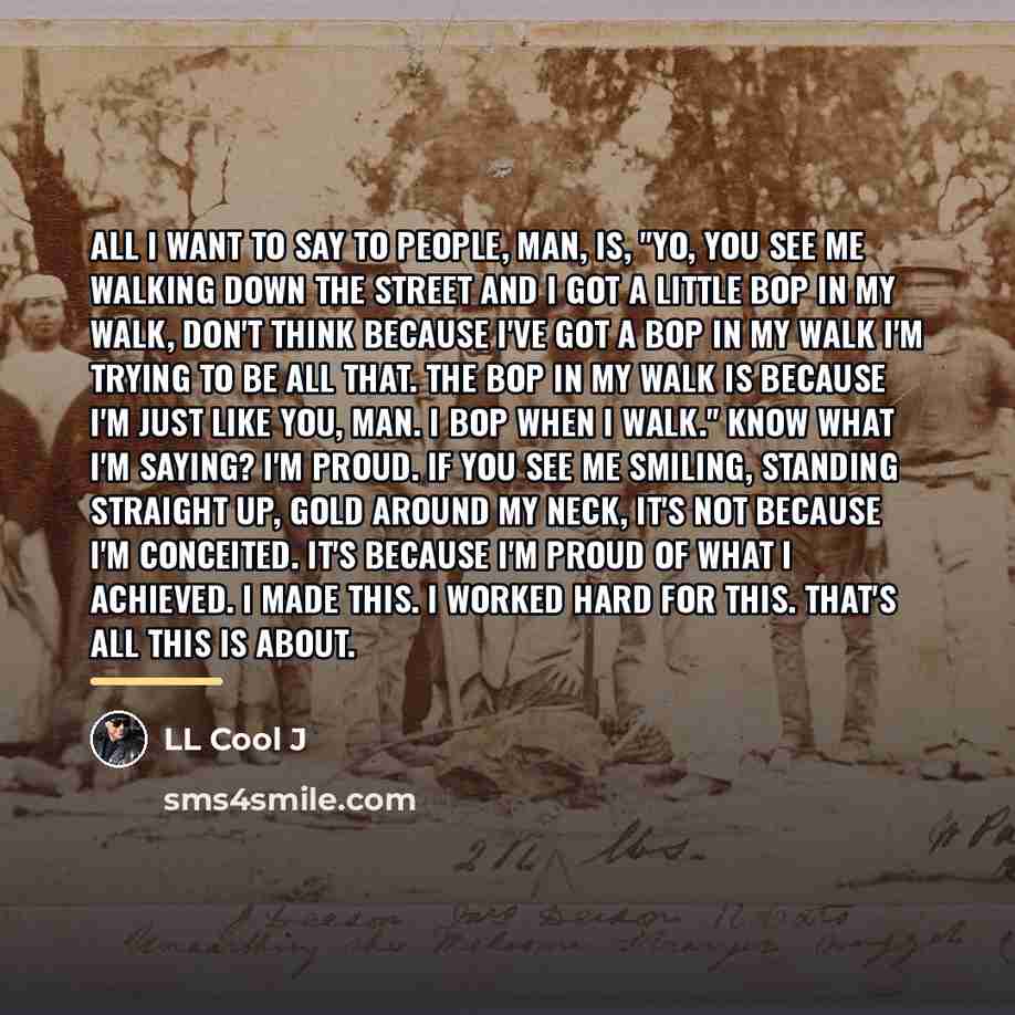 “All I want to say to people, man, is, "Yo,…” quote by LL Cool J