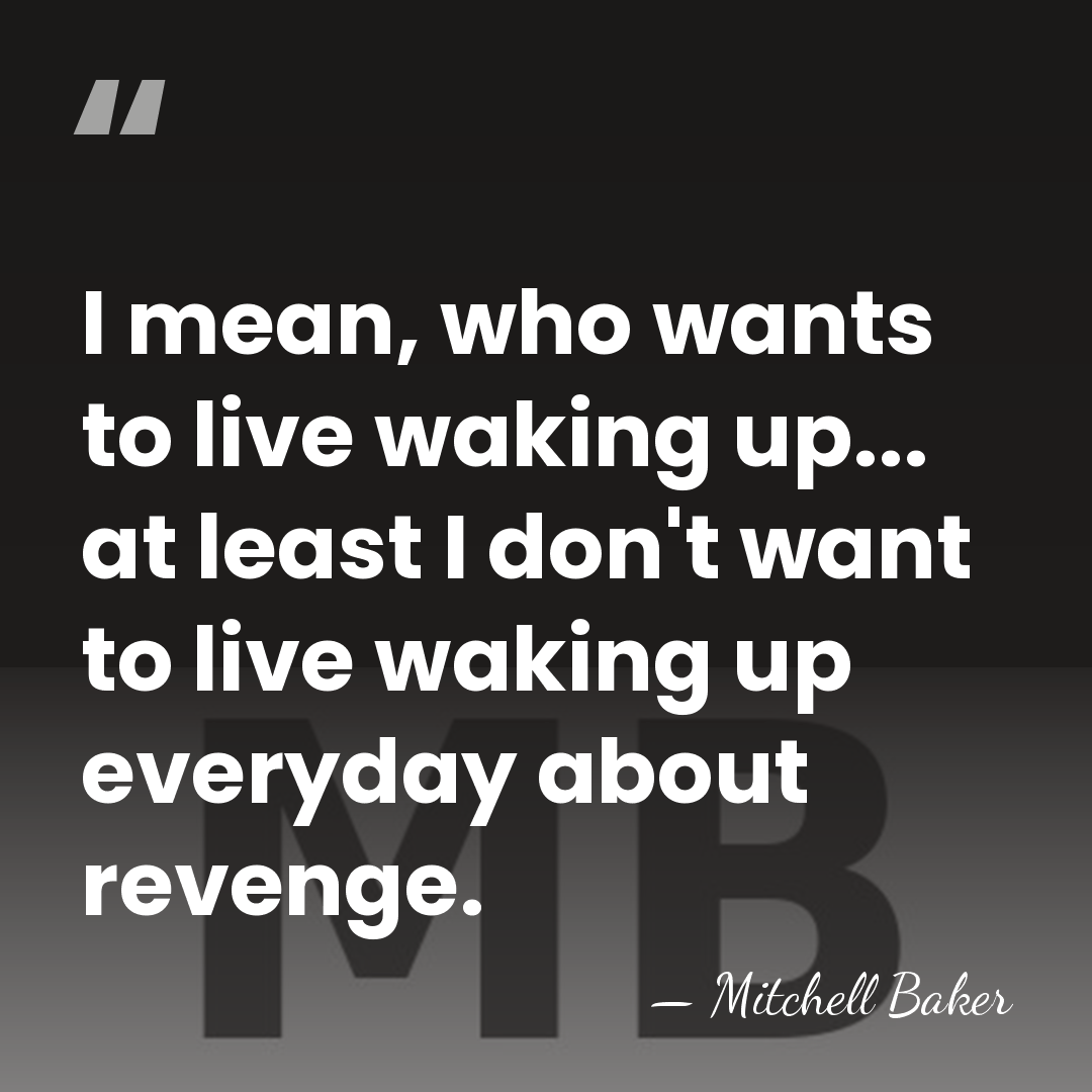 I mean, who wants to live waking up... at least I don't&hellip; - Mitchell Baker