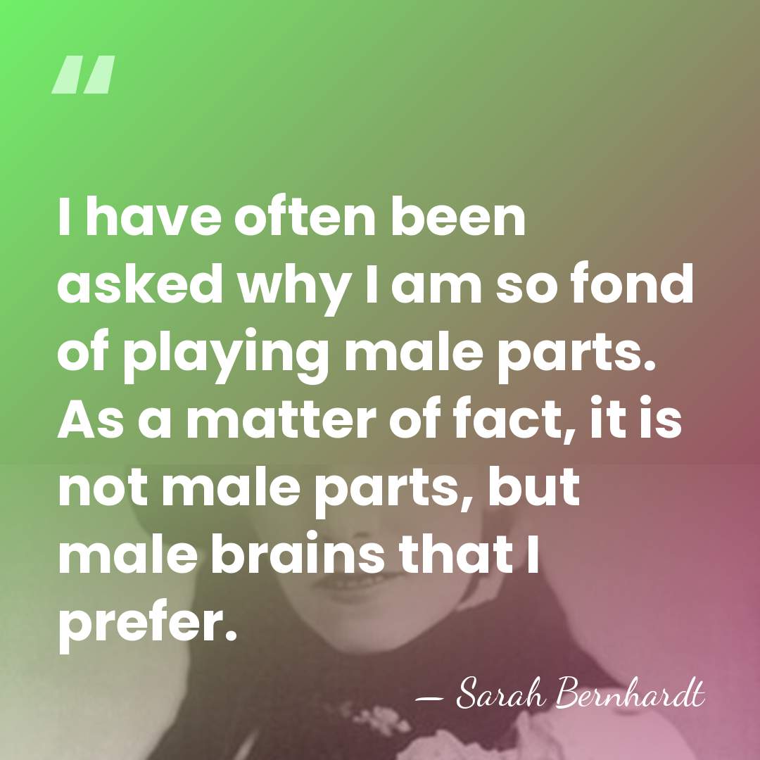 I have often been asked why I am so fond of playing&hellip; - Sarah Bernhardt
