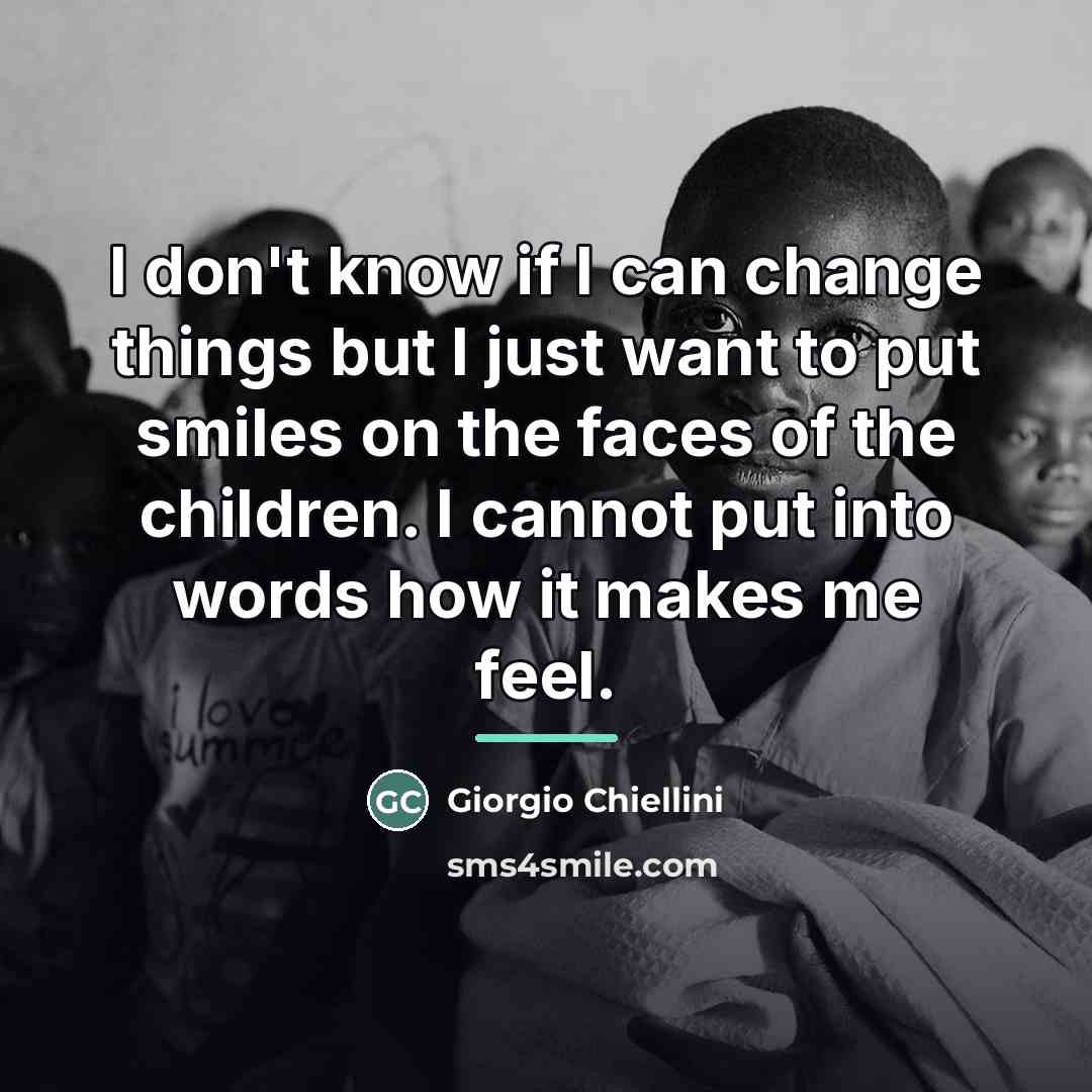 “I don't know if I can change things but I…” quote by Giorgio Chiellini
