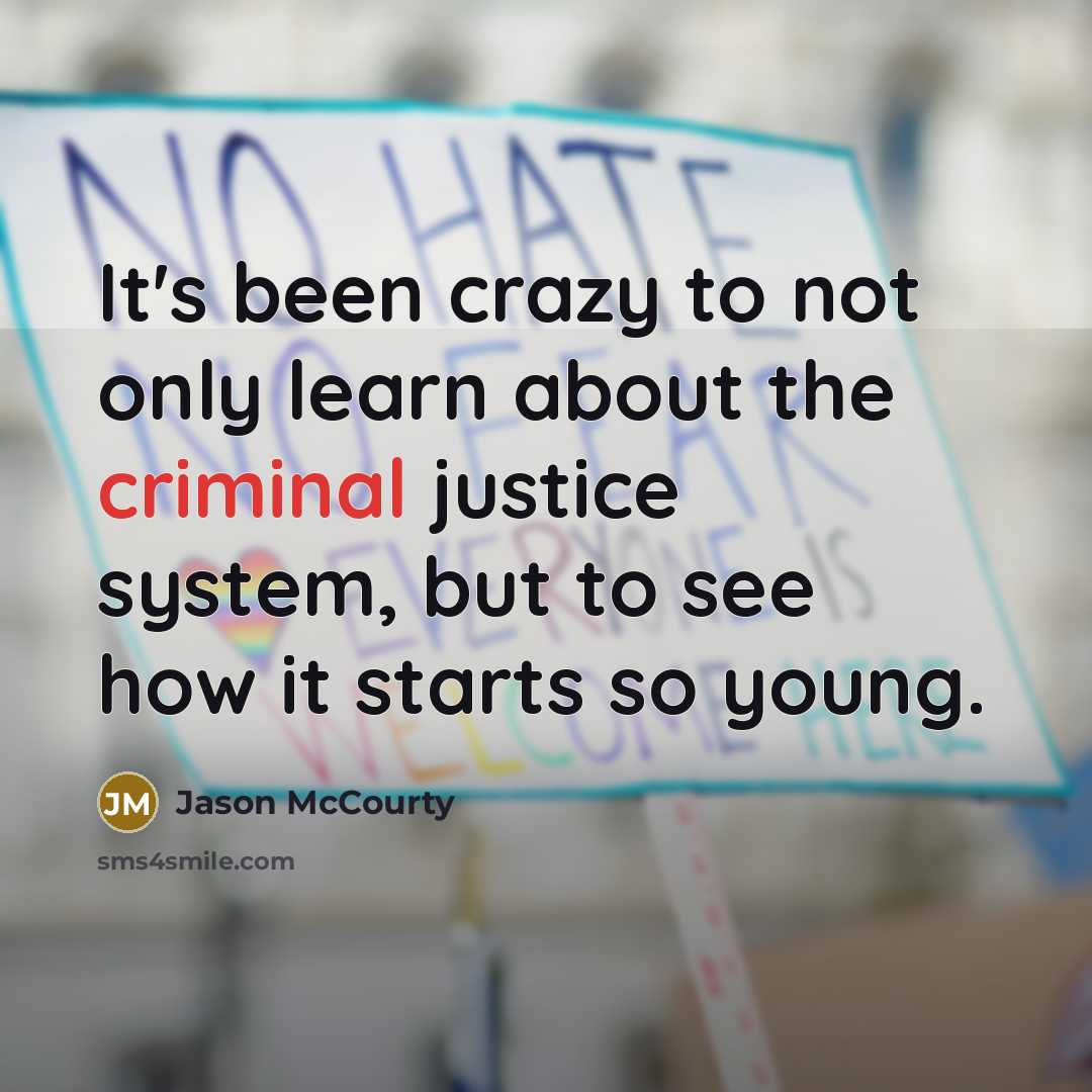 “It's been crazy to not only learn about the criminal…” quote by Jason McCourty