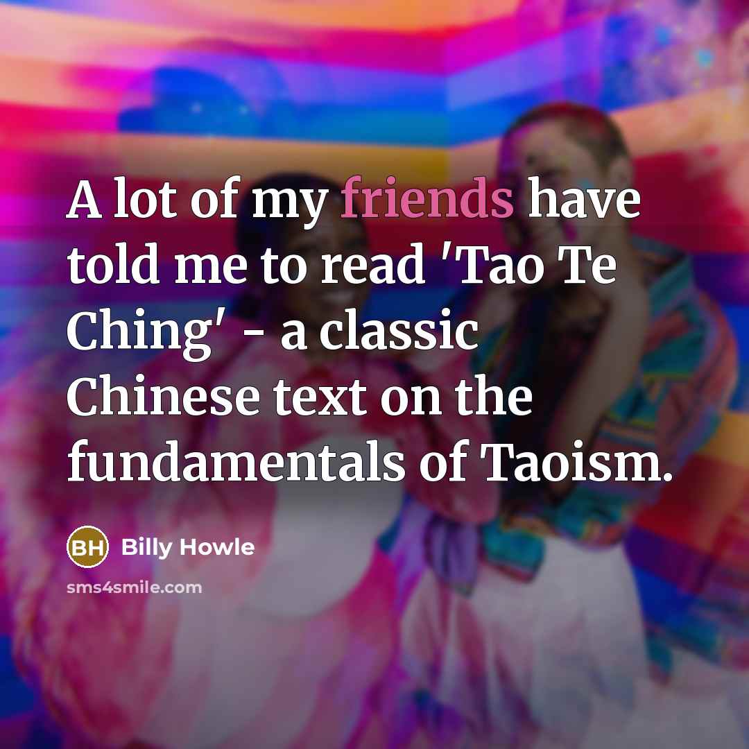 “A lot of my friends have told me to read…” quote by Billy Howle