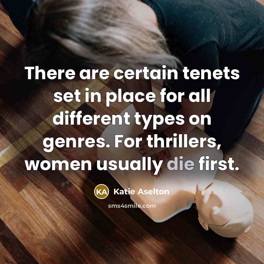 “There are certain tenets set in place for all different…” quote by Katie Aselton