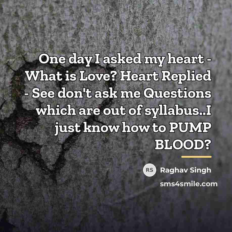 “One day I asked my heart - What is Love?…” quote by Raghav Singh
