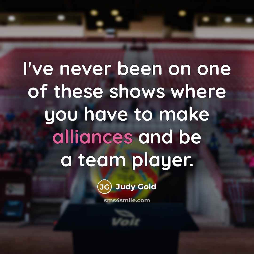 “I've never been on one of these shows where you…” quote by Judy Gold
