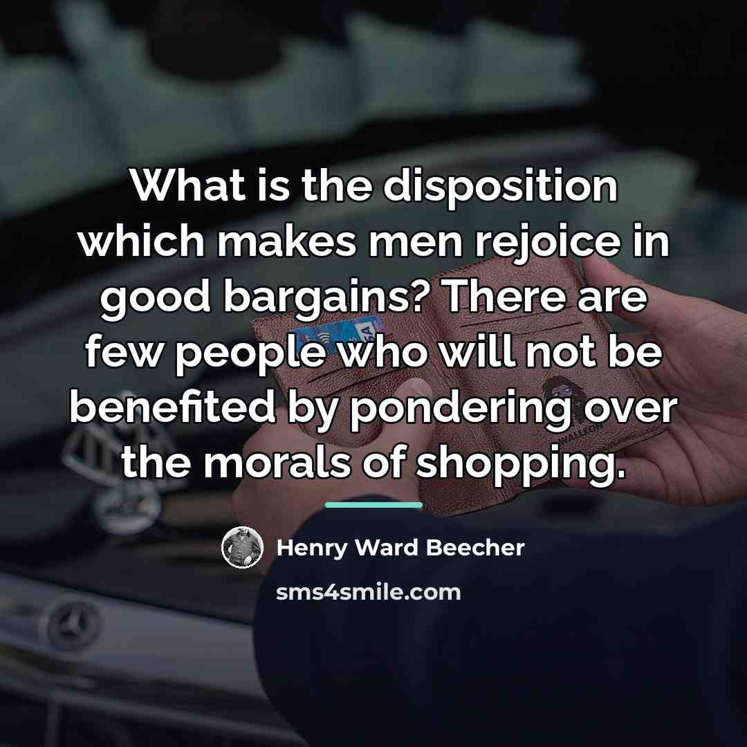 “What is the disposition which makes men rejoice in good…” quote by Henry Ward Beecher